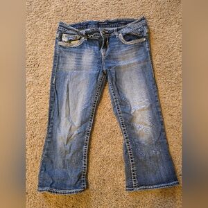 Vigoss Distressed Blue Capri